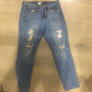 J crew boyfriend jeans